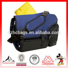 Mens canvas bag waterproof diaper bag with Detachable messenger strap(ES-Z361)